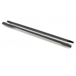 Seitenschwelleransatz Sideskirt Extension ABS schwarz glanz passend für BMW M3 G80 G81 - 4305