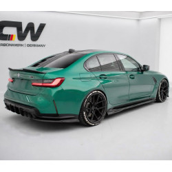 Seitenschwelleransatz Sideskirt Extension ABS schwarz glanz passend für BMW M3 G80 G81 - 4305