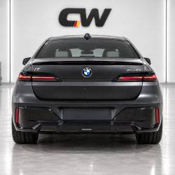 Heckspoiler Spoiler Lippe performance ABS schwarz Glanz passend für BMW 7er G70 Limousine ab 2023 ! - 4306