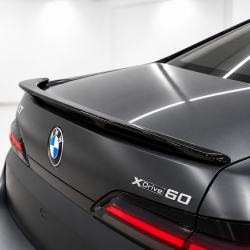 Heckspoiler Spoiler Lippe performance ABS schwarz Glanz passend für BMW 7er G70 Limousine ab 2023 ! - 4306