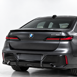 Heckspoiler Spoiler Lippe performance ABS schwarz Glanz passend für BMW 7er G70 Limousine ab 2023 ! - 4306
