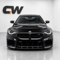 Frontlippe Lippe Schwert Frontspoiler Spoiler ABS Glanz für BMW M2 G87 - 4309