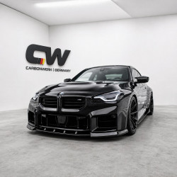 Frontlippe Lippe Schwert Frontspoiler Spoiler ABS Glanz für BMW M2 G87 - 4309