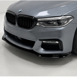 2797 - Frontlippe Lippe Schwert Frontspoiler ABS Glanz Schwarz passend für BMW 5er G30 G31 VFL M Paket