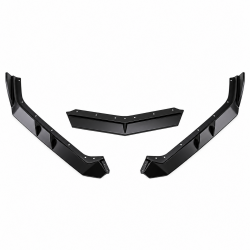 Frontlippe Lippe Schwert Frontspoiler Spoiler ABS Glanz für Chevrolet Corvette C8 - 4310