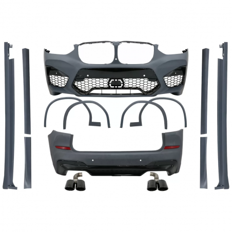 2188 - Bodykit Stoßstange Vorne Hinten Performance passend für BMW X3 G01 M