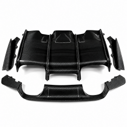 Heckdiffusor Diffusor Heck Ansatz DEEP Vollcarbon passend für BMW F80 M3 und F82 F83 M4 - 1576