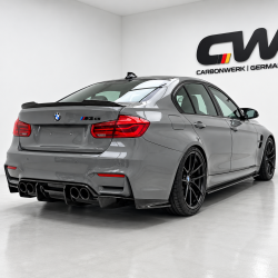 Heckdiffusor Diffusor Heck Ansatz DEEP Vollcarbon passend für BMW F80 M3 und F82 F83 M4 - 1576
