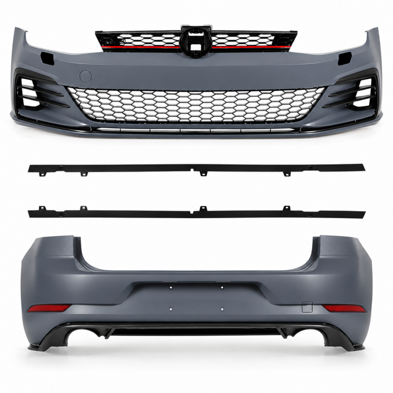 Bodykit Stoßstange Front Heck Seitenschweller Umbau passend für Volkswagen VW Volkswagen Golf 7.5 NICHT GTI - 4315