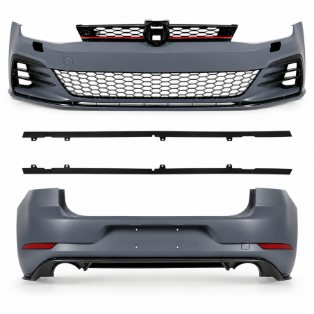Bodykit Stoßstange Front Heck Seitenschweller Umbau passend für Volkswagen VW Volkswagen Golf 7.5 NICHT GTI - 4315
