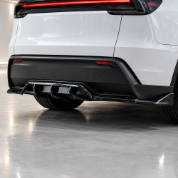 Diffusor Heckdiffusor Heck Ansatz ABS Glanz Schwarz passend für Tesla Model Y Facelift - 4264