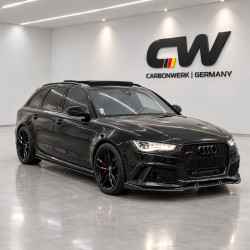Frontlippe Lippe Spoiler Schwert Performance Carbon Carbon für AUDI RS6 C7 4G - 4318