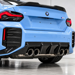 Heckdiffusor Diffusor Heckansatz Ansatz Performance Vollcarbon passend für BMW G87 M2