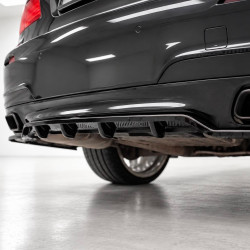 Heckdiffusor Diffusor Heck Ansatz ABS schwarz glänzend passend für BMW 7er F01 mit MPaket - 4321