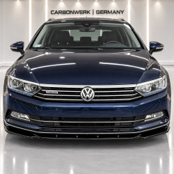 Frontlippe Lippe Schwert Frontspoiler Spoiler ABS Glanz Schwarz passend für Volkswagen VW Passat B8 Standard - 4332