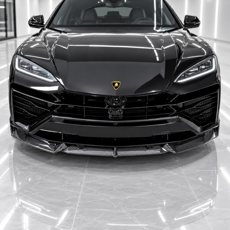 Frontlippe Lippe Spoiler Schwert Performance Vollcarbon Carbon passend für Lamborghini Urus SE - 4345