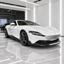 Frontlippe Lippe Spoiler Schwert Performance Vollcarbon Carbon passend für Ferrari Roma - 4347