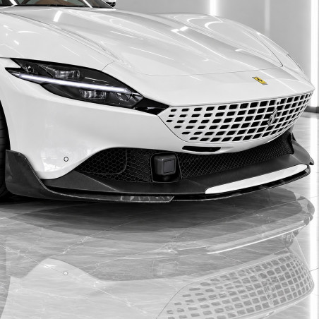 Frontlippe Lippe Spoiler Schwert Performance Vollcarbon Carbon passend für Ferrari Roma - 4347