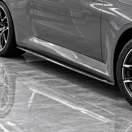 Seitenschwelleransatz Sideskirt Extension Vollcarbon passend für BMW M2 G87 Coupe - 4348