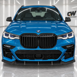 Frontlippe Lippe Spoiler Schwert Performance Vollcarbon Carbon passend für BMW X7 G07 Vorfacelift mit MPaket - 4351