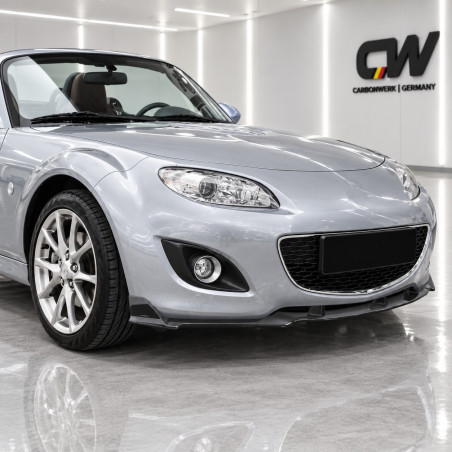Frontlippe Lippe Schwert Frontspoiler Spoiler ABS Glanz passend für Mazda MX5 Typ NC Facelift - 4352