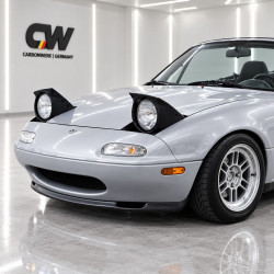 Frontlippe Lippe Schwert Frontspoiler Spoiler ABS unlackiert passend für Mazda MX5 Typ NA - 4353