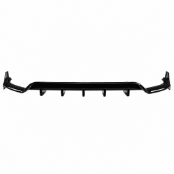 Heckdiffusor Diffusor Heck Ansatz ABS schwarz glänzend passend für Volkswagen Tiguan mir R-Line MK2 Facelift - 4357