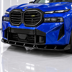 Frontlippe Lippe Spoiler Schwert Performance schwarz glanz passend für BMW XM G09 - 4364