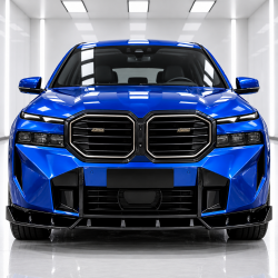 Frontlippe Lippe Spoiler Schwert Performance schwarz glanz passend für BMW XM G09 - 4364