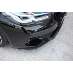 Carbonteile Tuning Frontaufsatz Frontlippe Spoiler Schwert V1 Vollcarbon passend für BMW F90 M5 Facelift - 1897