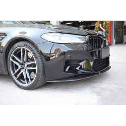 Carbonteile Tuning Frontaufsatz Frontlippe Spoiler Schwert V1 Vollcarbon passend für BMW F90 M5 Facelift - 1897