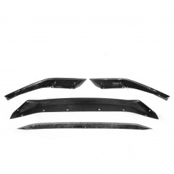 Carbonteile Tuning Frontaufsatz Frontlippe Spoiler Schwert V2 Vollcarbon passend für BMW F90 M5 Facelift - 1898