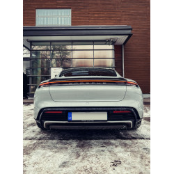 Pièces en carbone Tuning 1929 - Heckspoiler Lippe Carbon passend für Porsche Taycan