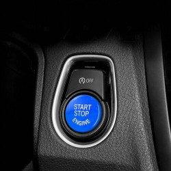 Carbonteile Tuning SK02 - Startknopf Blau Overdrive-Racing passend für BMW F-Reihe