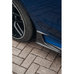 Pièces en carbone Tuning 2022 - Seitenschweller Ansatz Side skirt Carbon passend für Mercedes AMG GT X290 4 Türer