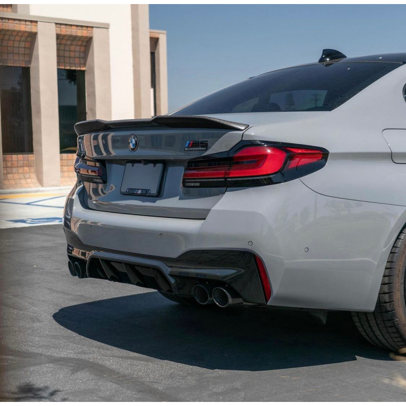 BMW 3er G20 Heckspoiler Seitensplitter - ABS Schwarz 2019-2022