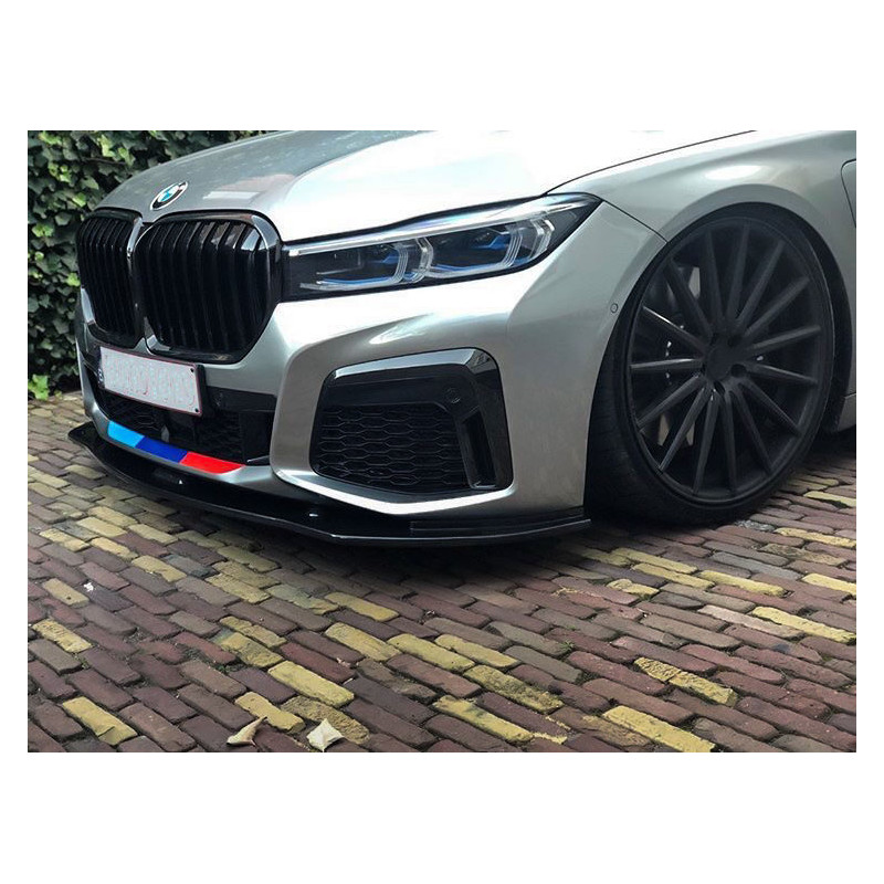 Carbonparts Tuning 1961 - Frontlippe Spoiler Schwert Performance ABS schwarz glänzend passend für BMW 7er G10 G11 Facelift mi...