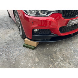 Pièces en carbone Tuning 1598 - Frontlippe performance ABS schwarz glänzend passend für BMW 3er F30 F31
