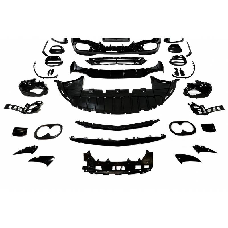 Pièces en carbone Tuning 2054 - Bodykit Stoßstangen Set ABS passend für Mercedes CLA C118