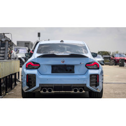 Carbonteile Tuning 1748 - Heckspoiler Spoiler Lippe Performance Vollcarbon passend für BMW 2er G42 + M240i + G87 M2