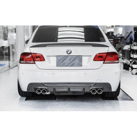 Carbonparts Tuning 2080 - Diffusor Heck Heckdiffusor Performance Carbon GFK passend für BMW 3er E92 E93