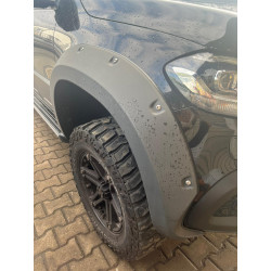 Carbonteile Tuning 1092 - Kotflügel Fender Ansatz Radlauf V2 ABS Schwarz Matt passend für Mercedes-Benz X-Klasse W470 X470