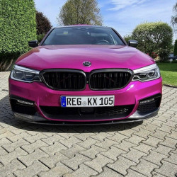 Carbonparts Tuning 1343 - Front lip V1 Carbon fits BMW 5 Series G30 G31 pre lci with mtech bumper