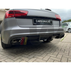 Carbonteile Tuning 1471 - Diffusor Carbon passend für AUDI C7 4G RS6 2013-2018