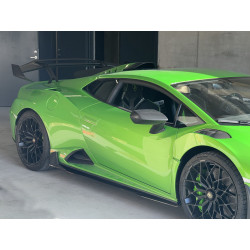 Carbonteile Tuning 2121 - Seitenschweller Ansatz Voll Carbon passend für Lamborghini Huracan STO