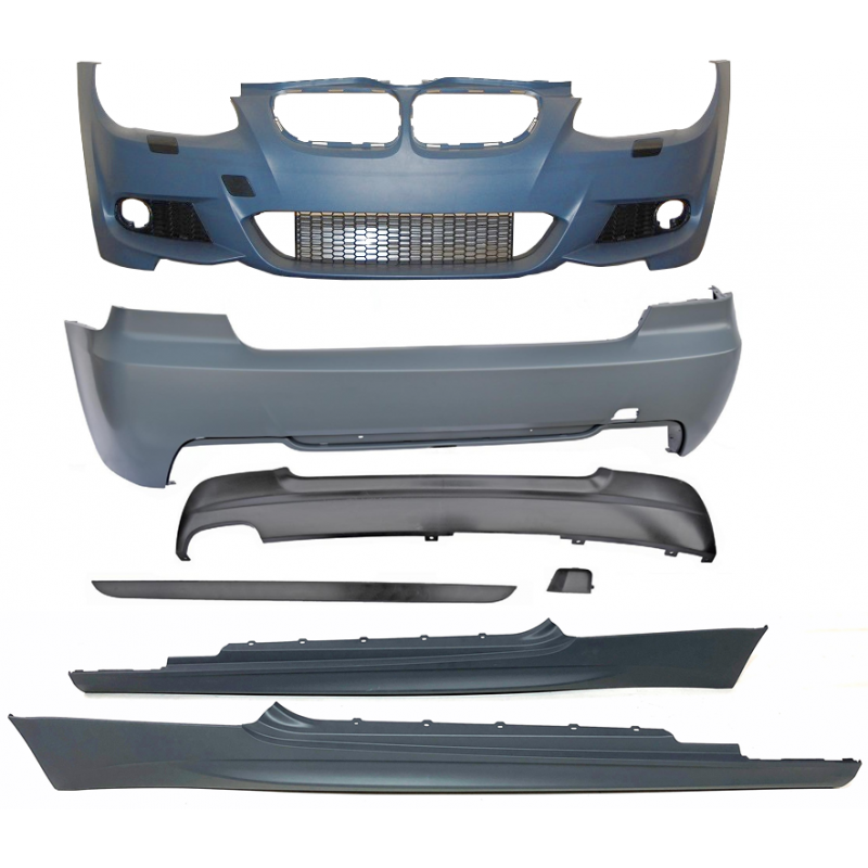 Carbonparts Tuning 2130 - Bodykit Stoßstange Vorne Hinten Performance passend für BMW 3er E92 LCI