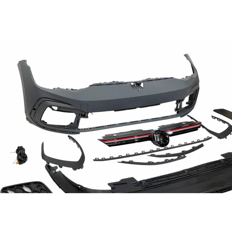Carbonteile Tuning 2131 - Stoßstange Vorne Front Performance passend für Volkswagen VW Golf 8 auch GTI