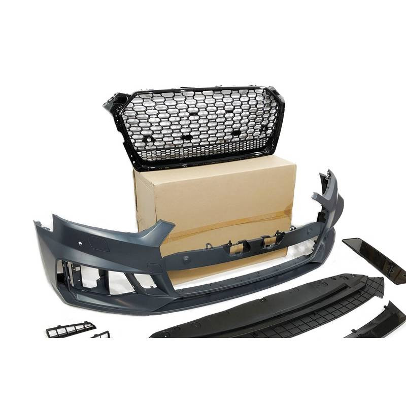 Pièces en carbone Tuning 2147 - Stoßstange Vorne Front ABS passend für Audi A5 F5, S5 und S-Line nicht RS Vorfacelift