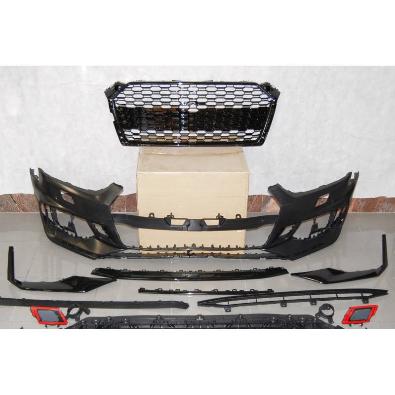 Pièces en carbone Tuning 2151 - Stoßstange Vorne Front ABS Performance passend für Audi A5 F5 B9, S5, S-line nicht RS Vorface...