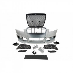 Carbonteile Tuning 2158 - Stoßstange Vorne Front ABS Performance passend für Audi A6 C6 4F, S6, S-line nicht RS